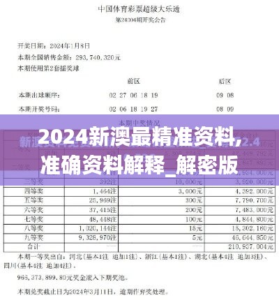 2024新澳最精准资料｜2024新澳最权威资料_实地定义解答解释